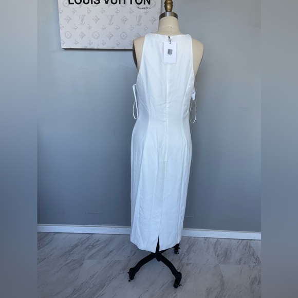 Fame and partners dress- white slip on - Picture 2 of 3